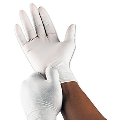 Curad Powder-Free Latex Exam Gloves, Large, 100 Count