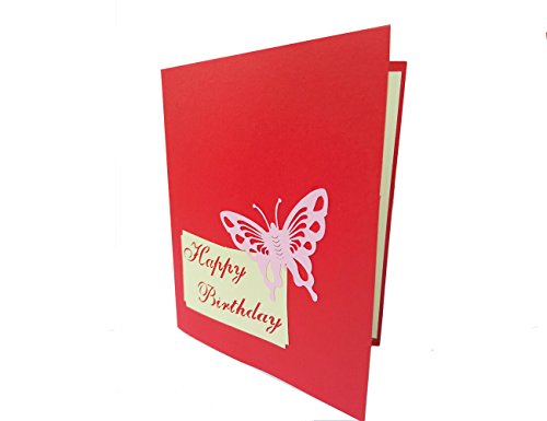 Happy Birthday Cake Pop Up Greeting Card