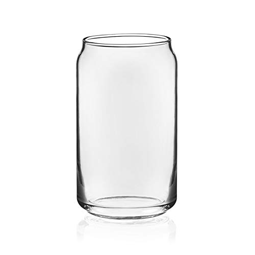 Libbey Classic Can Tumbler Glasses, 16-ounce, Set of 4