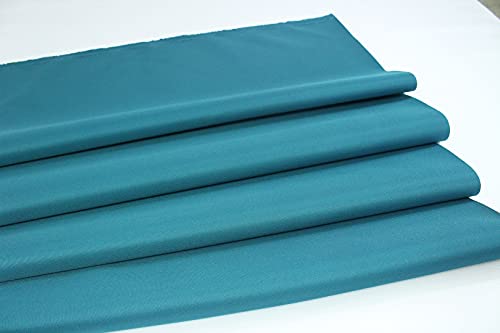 Mybecca Canvas Oxford Fabric Marine Outdoor Awning PU Backing 600 Denier by The Yard Teal (Cut Separate by Yard for Prime Orders-1 Yard)