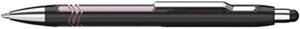 schneider slider epsilon touch stylus/ballpoint pen, black/pink barrel, blue (138704)