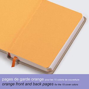 Rhodia Rhodiarama Webnotebook - Lined 96 sheets - 5 1/2 x 8 1/4 - Iris Cover (118749C)