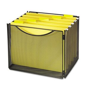 safco 2170bl desktop file storage box steel mesh 12-1/2w x 11d x 10h