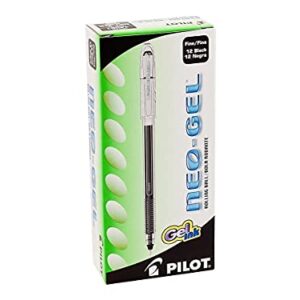 PILOT 14001 Rollerball Gel Pen,.7Mm,Nonrefillable,Clear Barrel,Black Ink