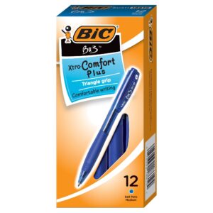 BIC Ballpoint Retractable Pens (BU311BE), Blue