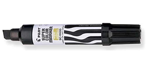 Click to open expanded view Pilot Jumbo Refillable Permanent Marker, Chisel Tip, Black, Sold individually