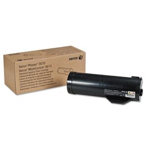 xerox 106r02720 toner cartridge for ph3610/wc3615, black - in retail packaging