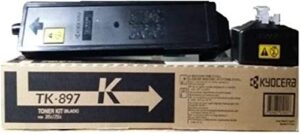 kyocera 1t02k00us0 model tk-897k black toner cartridge, compatible with fs-c8025mfp, fs-c8520mfp, fs-c8525mfp, taskalfa 205c, 255 and 255c multifunctional color printers