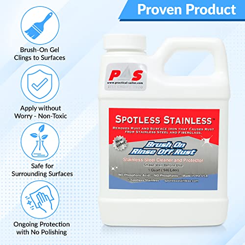 Spotless Stainless Rust Remover and Protectant - 1/2 Gallon