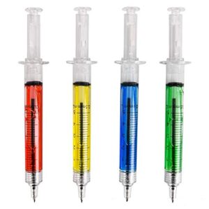 rhode island novelty assorted color synge shot design pens, one dozen
