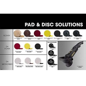 Meguiar's DFP6 6" DA Foam Polishing Disc - Dual Action Polishing Pad Enhances High Gloss