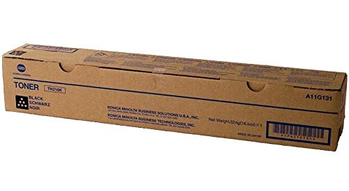 Konica-Minolta Tn216k Toner Cartridge (Black) in Retail Packaging