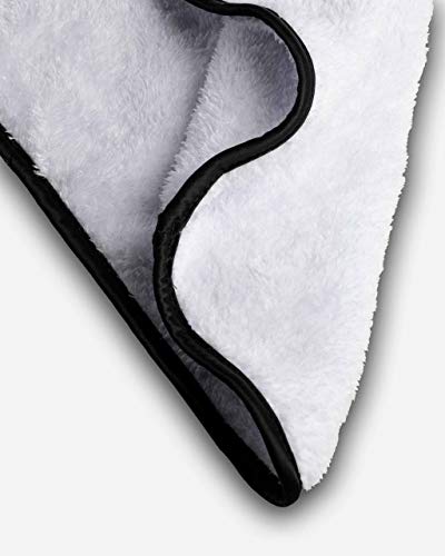 Adam's Single Soft Microfiber Towel - Soft Enough for Even The Most Delicate Finishes - Buff Away Polishes & Car Wax with Ease (6 Pack)