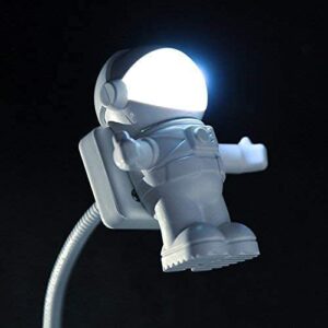 soondar® creative spaceman astronaut led flexible usb light for laptop pc notebook