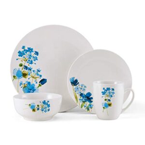 Studio Nova Painted Wildflowers 16-Piece Dinnerware Set, Service for 4