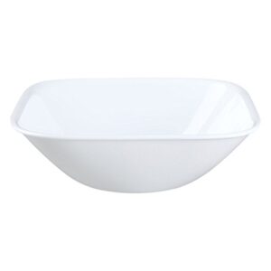 corelle square 22-ounce soup/cereal bowl, white, set of 6 (1117146)