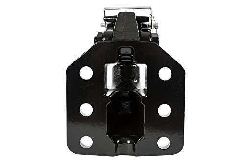 Buyers Products PH50 50 Ton Capacity 6-Hole Mount Air Compensated Pintle Hook, Black