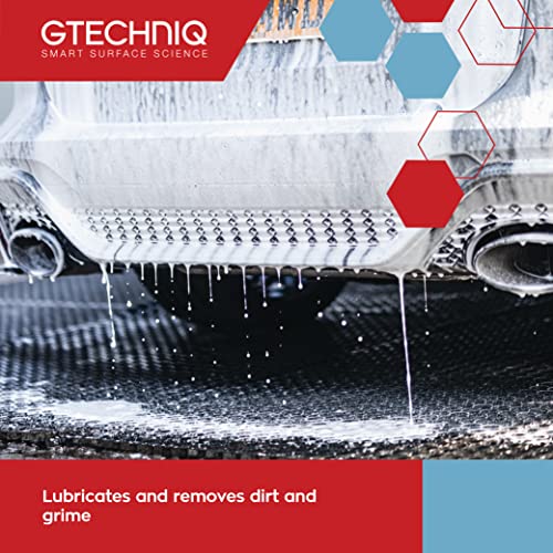 Gtechniq - W4 Citrus Foam - High Content Foaming Agent, Removes Dirt and Road Grime, Non-Caustic Formula, Maximum Gloss Retention Snow Foam (1 Liter)