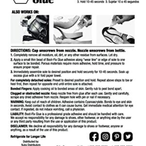 Boot-Fix Shoe Glue: Instant Professional Grade Shoe Repair Glue