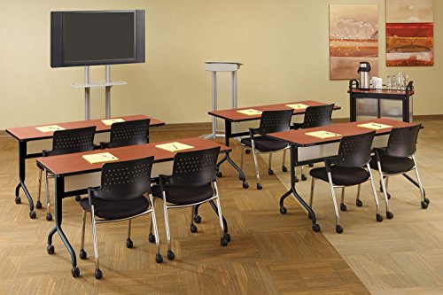 Safco 2066Cy Impromptu Series Mobile Training Table Top Rectangular 60W X 24D Cherry