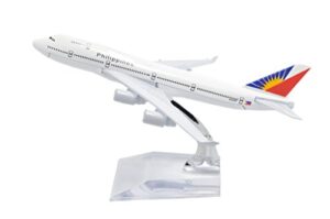 tang dynasty(tm 1:400 16cm b747-400 philippine airlines metal airplane model plane toy plane model