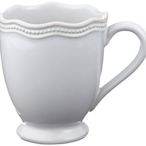 Lenox White French Perle Bead Square 4Pc Place Setting, 6.90 LB