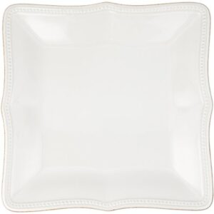 Lenox White French Perle Bead Square 4Pc Place Setting, 6.90 LB