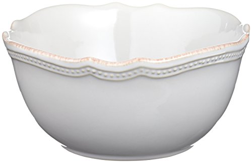 Lenox White French Perle Bead Square 4Pc Place Setting, 6.90 LB