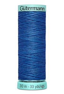 gutermann 723878-311-1 sapphire r753 no.40 silk thread 30m x 1 reel, 311