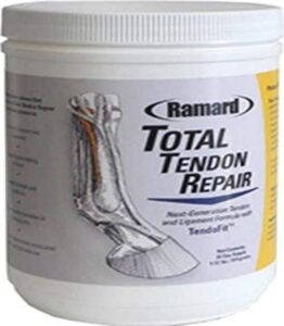 ramard total tendon repair –advanced powder supplement with vitamin c, collagen, and msm for horse joint, ligament, and tendon support - supplements for elasticity and strength – 30 day supply