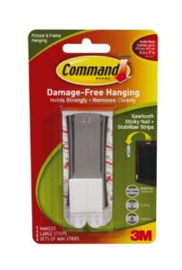 command strips 17047 large command sawtooth sticky nail hanger