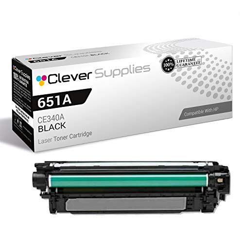 CS Compatible Toner Cartridge Replacement for HP 651A CE340A Black Color Laserjet MFP M775 MFP M775D Enterprise 700 MFP M775D M775DN M775F M775Z M775Z+