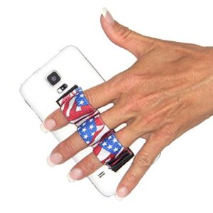 LAZY-HANDS 3-Loop Phone Grip - FITS Most - Flags