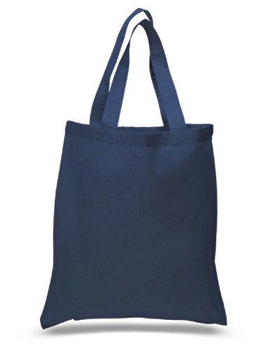 Set of 12 Wholesale Cotton Tote Bags 100% Cotton Reusable Tote Bags 1 Dozen