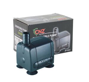 cnz aquarium submerisble hydroponics pump (jp-033/160 gph)