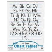 PACON CORPORATION CHART TABLET 24X32 1-1/2 IN RULED (Set of 3)