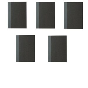 muji grid notebook a6 5? 30sheets - pack of 5books