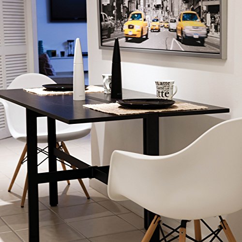 IN THE MIX Folding Dining Table, Espresso