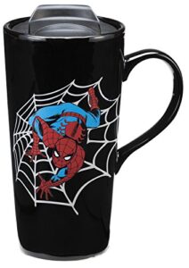vandor marvel spider-man 20 oz. heat reactive travel mug