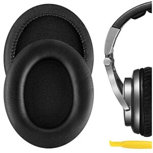 geekria quickfit replacement ear pads for sony mdr-cd250 headphones ear cushions, headset earpads, ear cups cover repair parts (black)