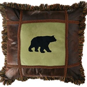 Carstens Bear On Pine Pillow