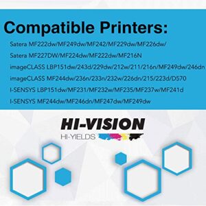 HI-Vision ® 3 Pack Compatible 137 (9435B001) Laser Toner Cartridge Replacement for imageCLASS MF212w, MF216n, MF227dw, MF229dw