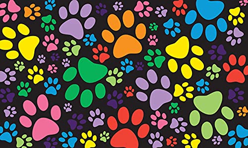 Toland Home Garden 800088 Puppy Paws Dog Door Mat 18x30 Inch Outdoor Doormat for Entryway Indoor Entrance