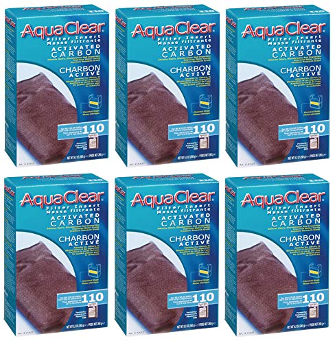 (6 Pack) Aquaclear 110 Activated Carbon Insert