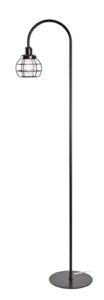 kenroy home 32703orb caged floor lamps, small, oil rubbed bronze