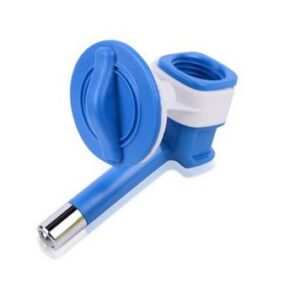 Pet Crate Water Nozzle - No Drip (Blue)