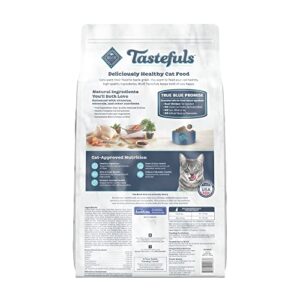 Blue Buffalo Tastefuls Multi Cat Natural Adult Dry Cat Food, Chicken and Turkey 15lb bag