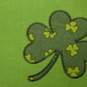 DII St. Patrick's Day Collection Tabletop, Table Runner, 14x52, Lucky Day