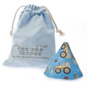pee-pee teepee digger blue - laundry bag