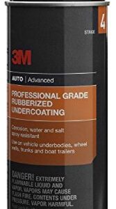 3M 3584 Professional Grade Rubberized Undercoating 18 16oz Cans